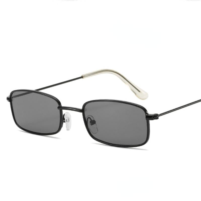 Small Square Frame Retro Sunglasses Transparent Lens Fashion UV Protection Stylish Eyewear for Women Men