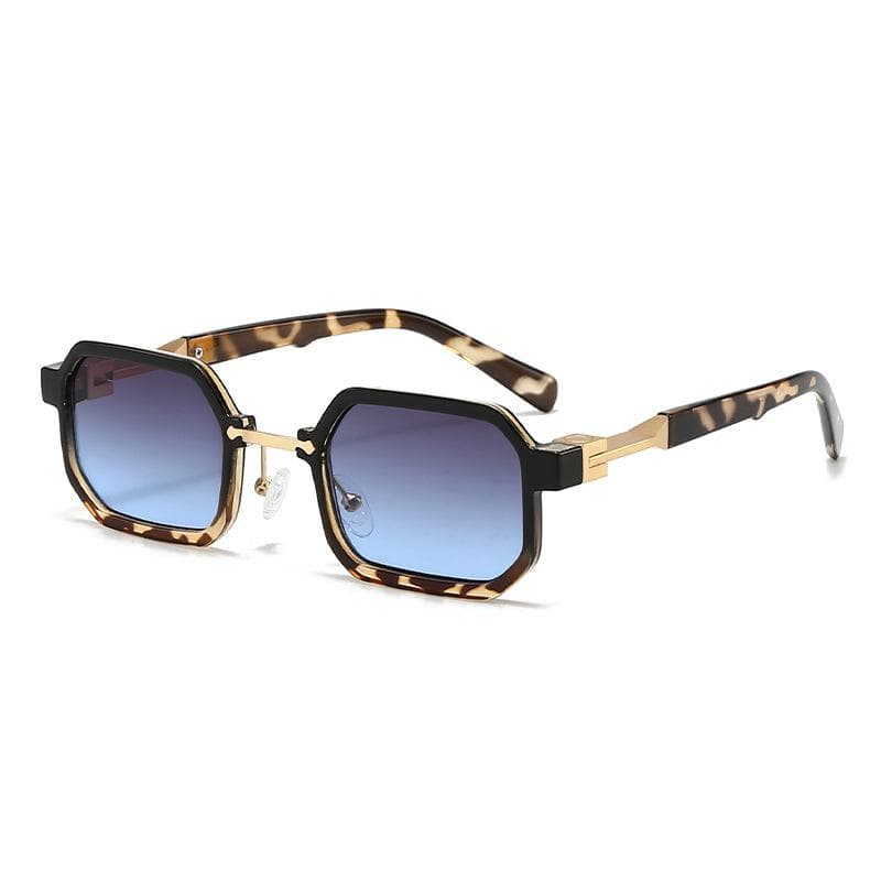 New Sunglasses Personalized UV Resistant Rectangular Glasses for Photography Neutral Decorative Eyewear