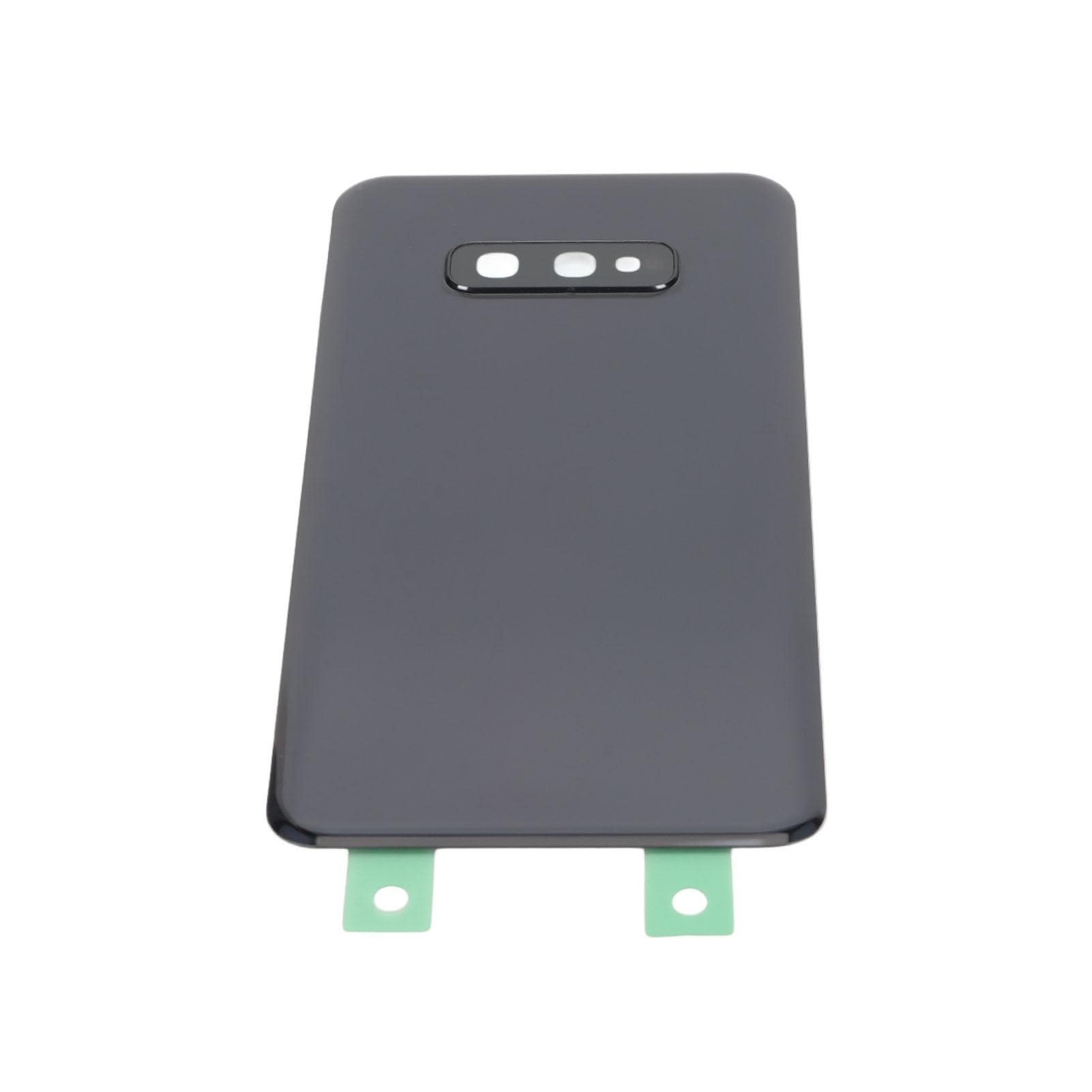 Front Outer Glass Screen and Back Glass Cover Kit for Galaxy S10e Replacement Phone Glass Screen black