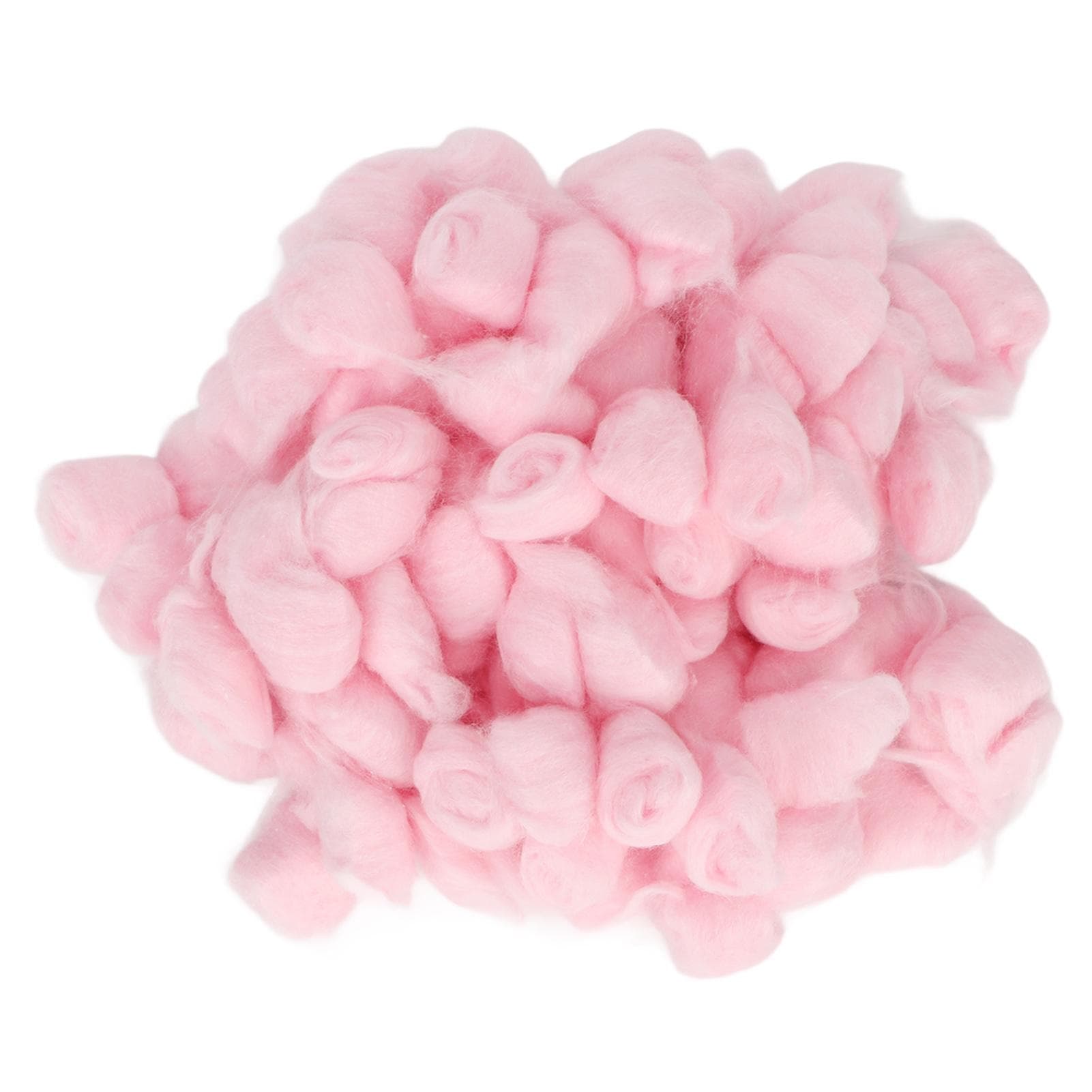 Hamster Cotton Ball Winter Warm Soft Small Animal Bedding Cotton Ball for Hamster Syrian Hamster pink