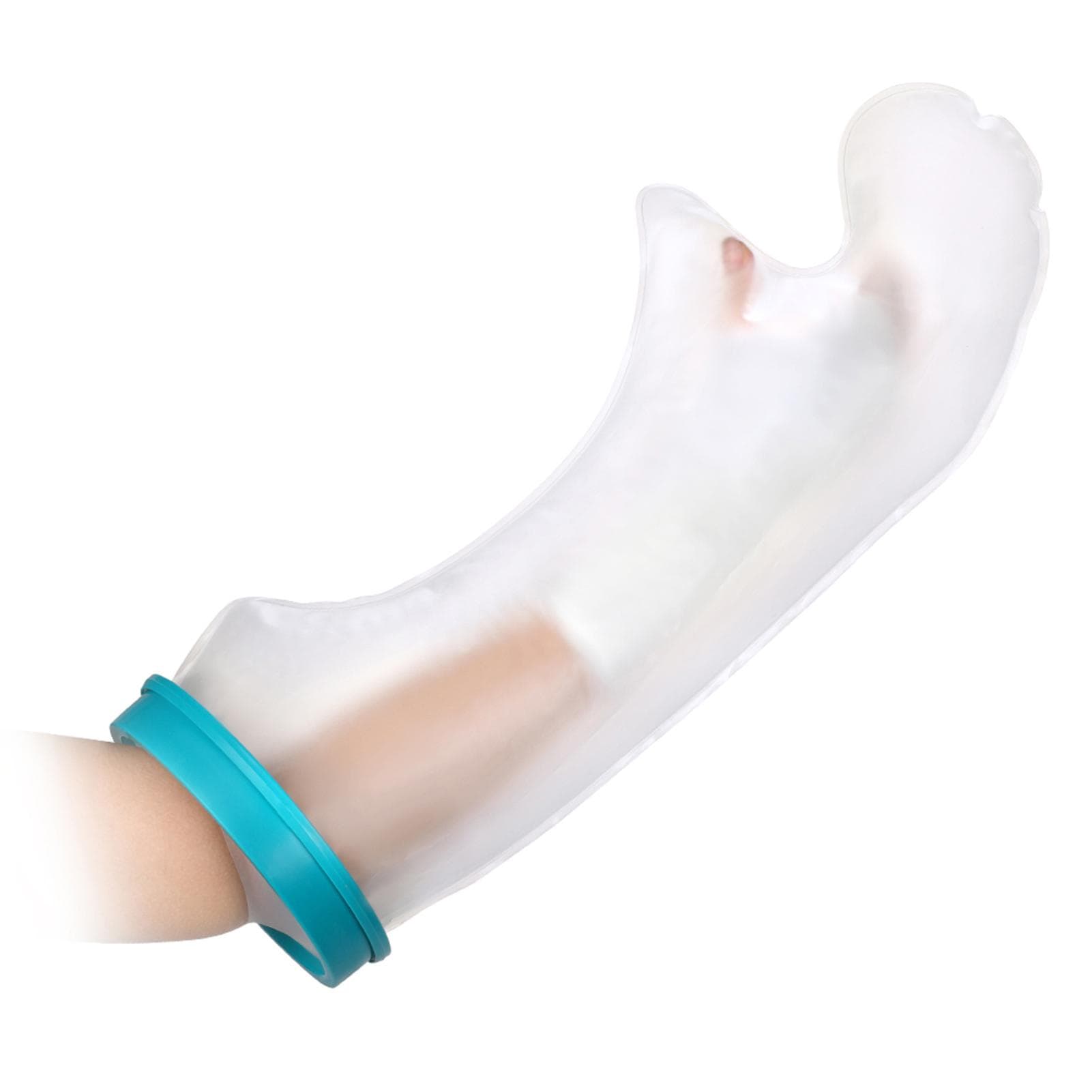 DoactBath Protective Arm ProtectorChildren s Long Arm Length 48cm PP Glue Silicone Material (Blue