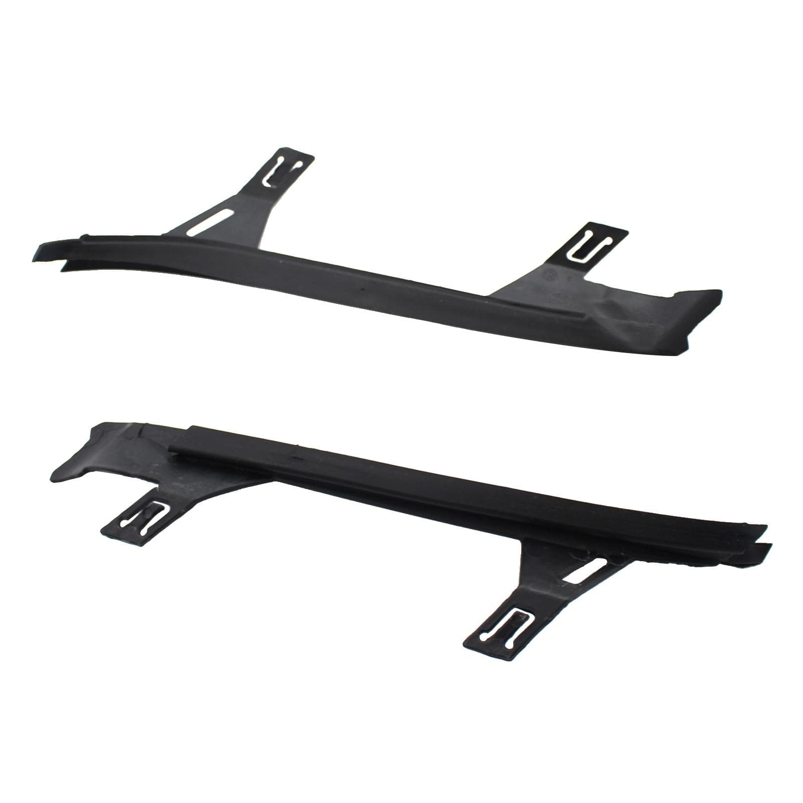 1 Pair Front Headlight Gaskets Left & Right 63117174518 63117174517 Replacement for BMW 3 Series black