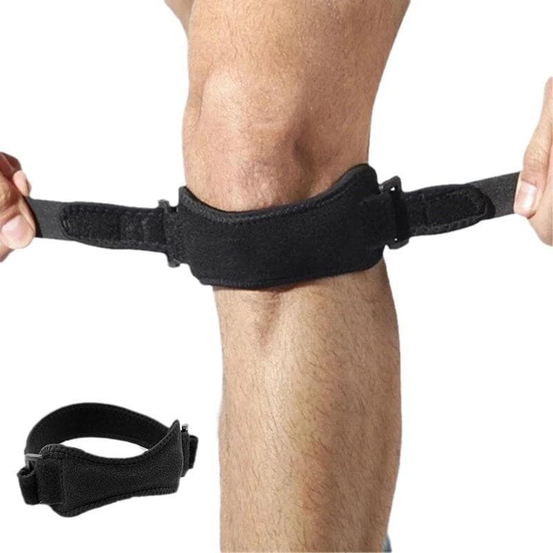1Pcs Patella Knee Strap Adjustable Knee Brace Patellar Tendon Stabilizer Support Band For Knee Pain Relief 1pc