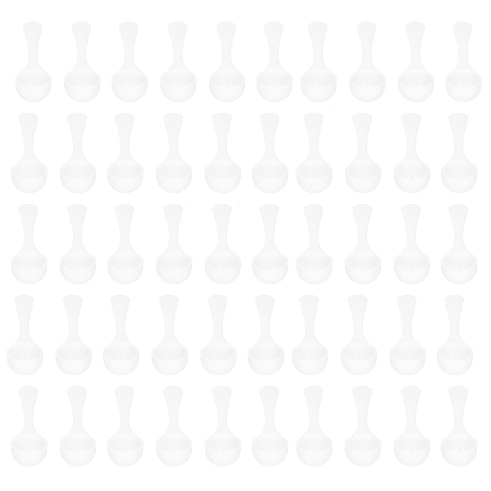 50PCS 5 ml Plastic Measuring Spoon Medicine Powder Fertilizer Scoop Gardening Supplies