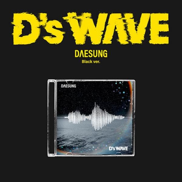 (BLACK JEWEL VER.) DAESUNG (BIGBANG) [D'S WAVE] 1st MINI ALBUM BLACK VER. (JEWEL VER.)