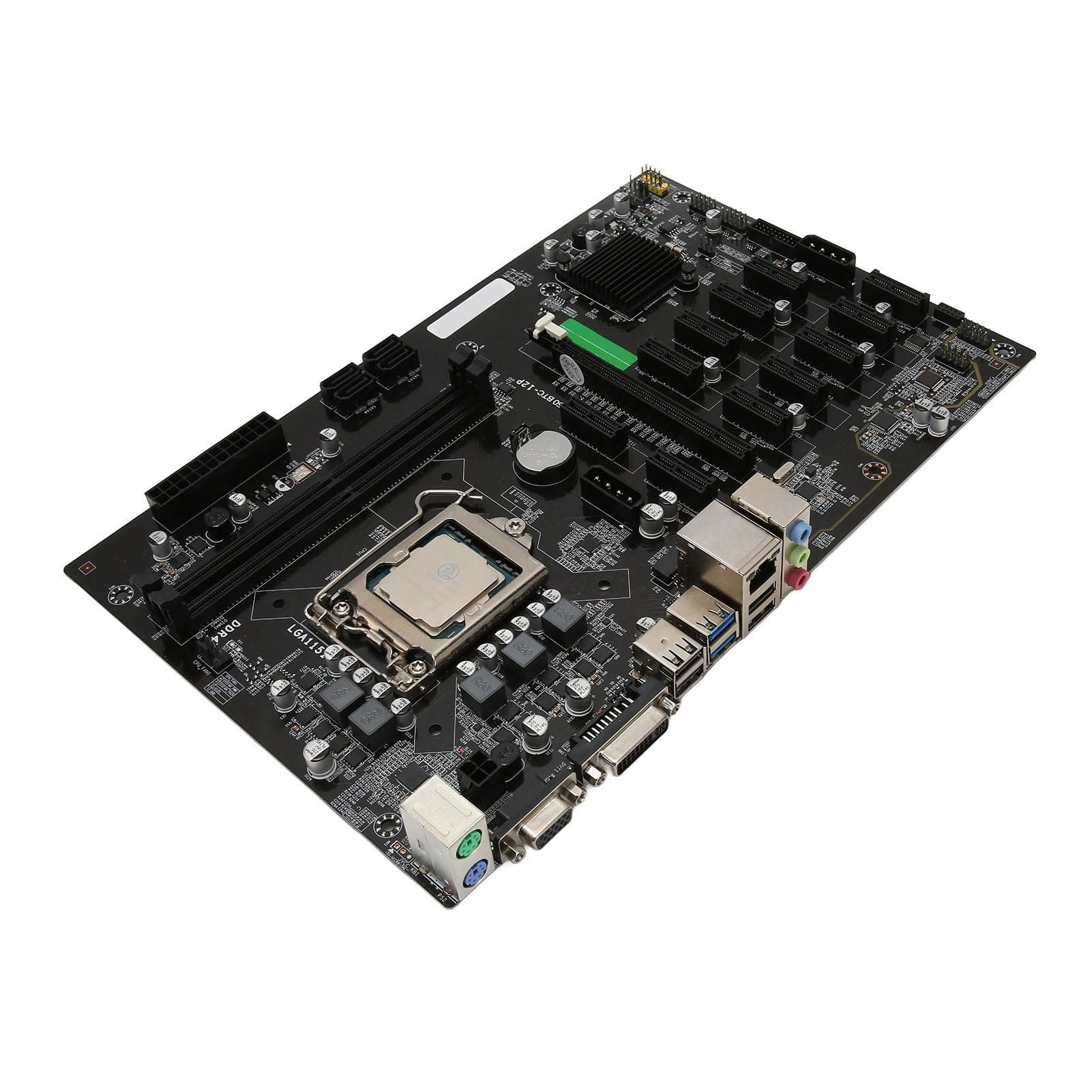 B250B Motherboard Set with G3930 CPU 8GB DDR4 Memory Multi Graphics Support VGA DVI USB Port Gaming
