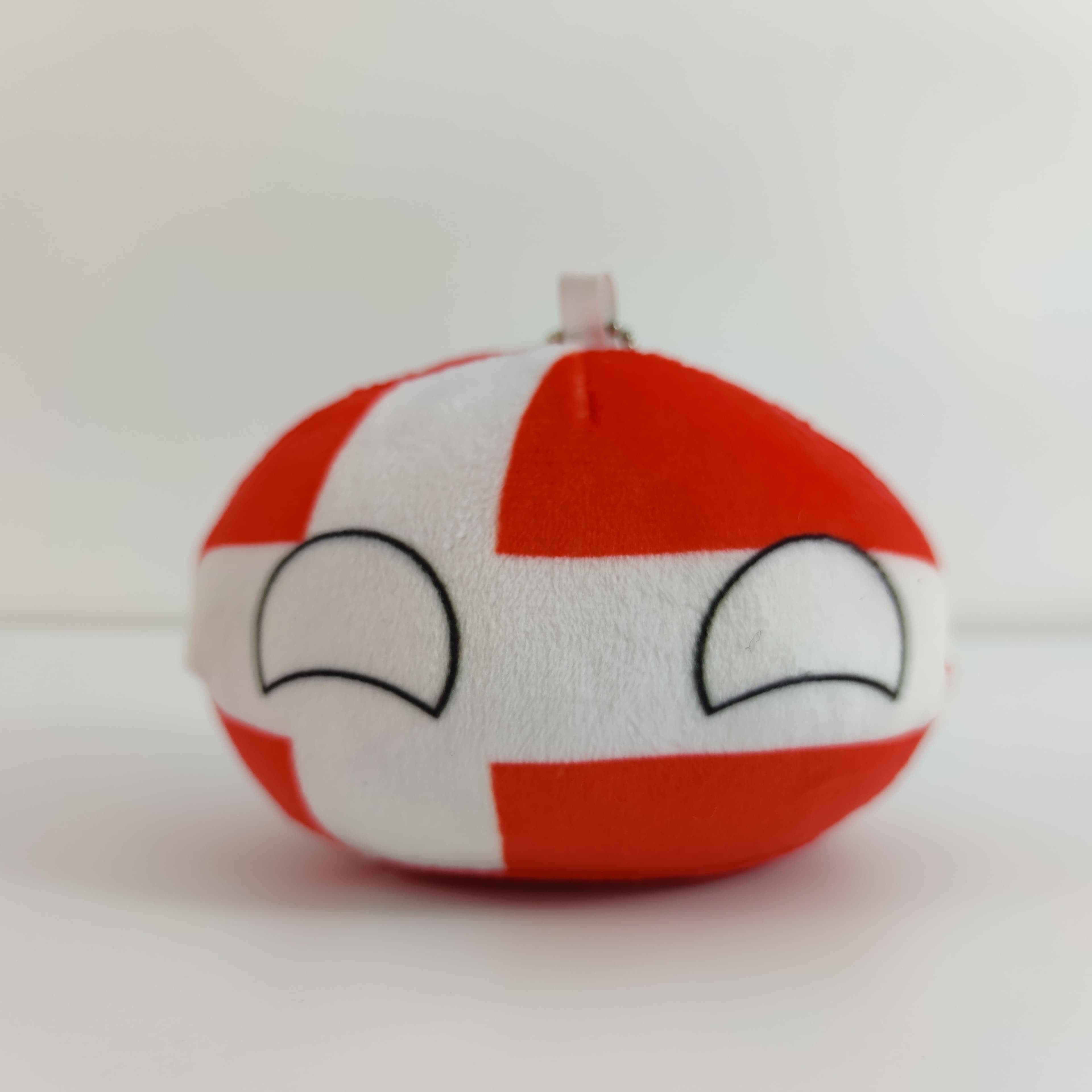 10cm Polandball Mini Plush Toy Kazakhstan Israel Palestine Iraq Egypt Countryball Anime Peripheral Gifts Denmark
