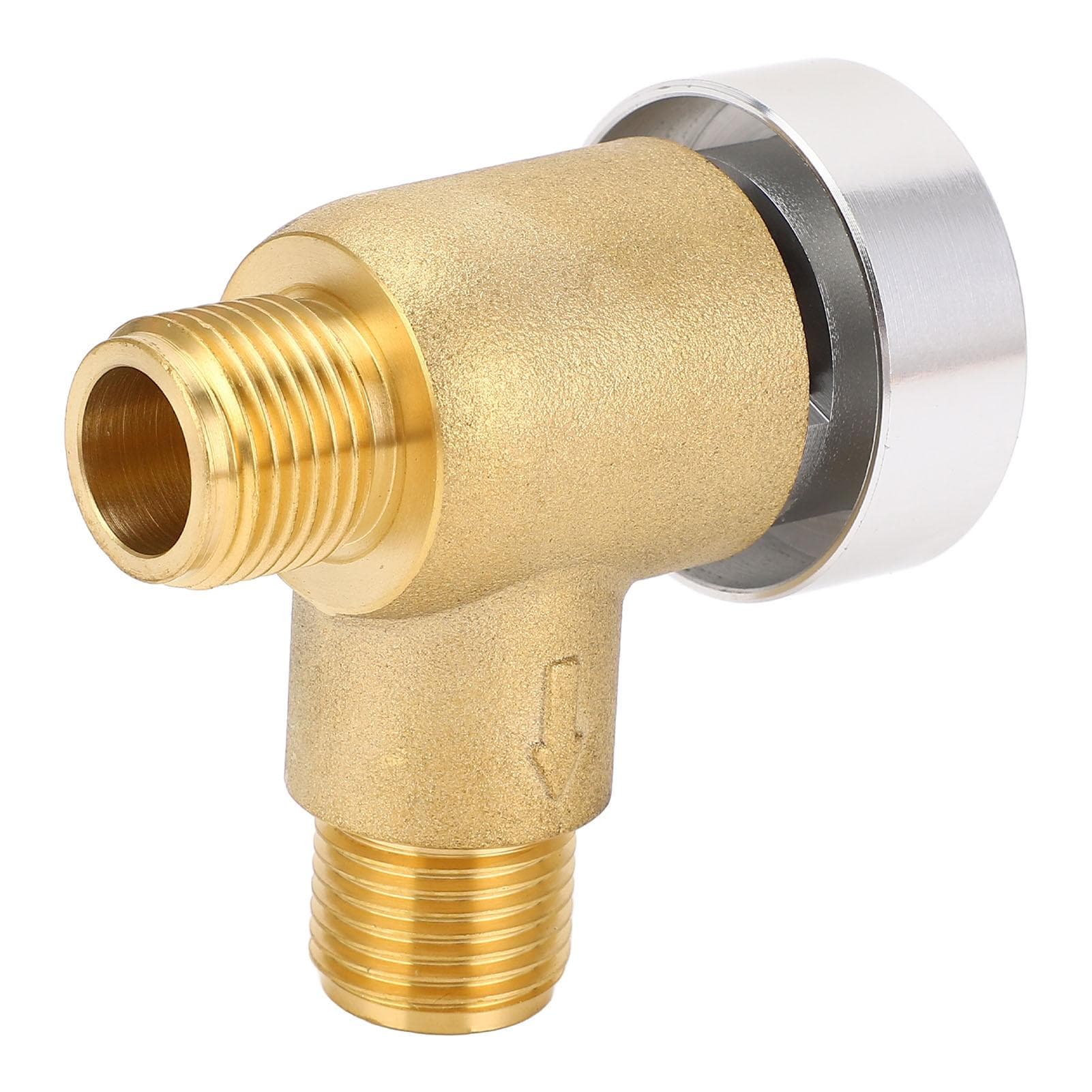 RV Vacuum Breaker Check Valve 571VACCHKA 12 Inch NPT Male Thread Brass Flusher Check Valve