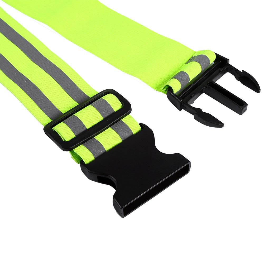 High Visibility Reflective Gear Adjustable Safety Belt Elastic For Outdoor Sports