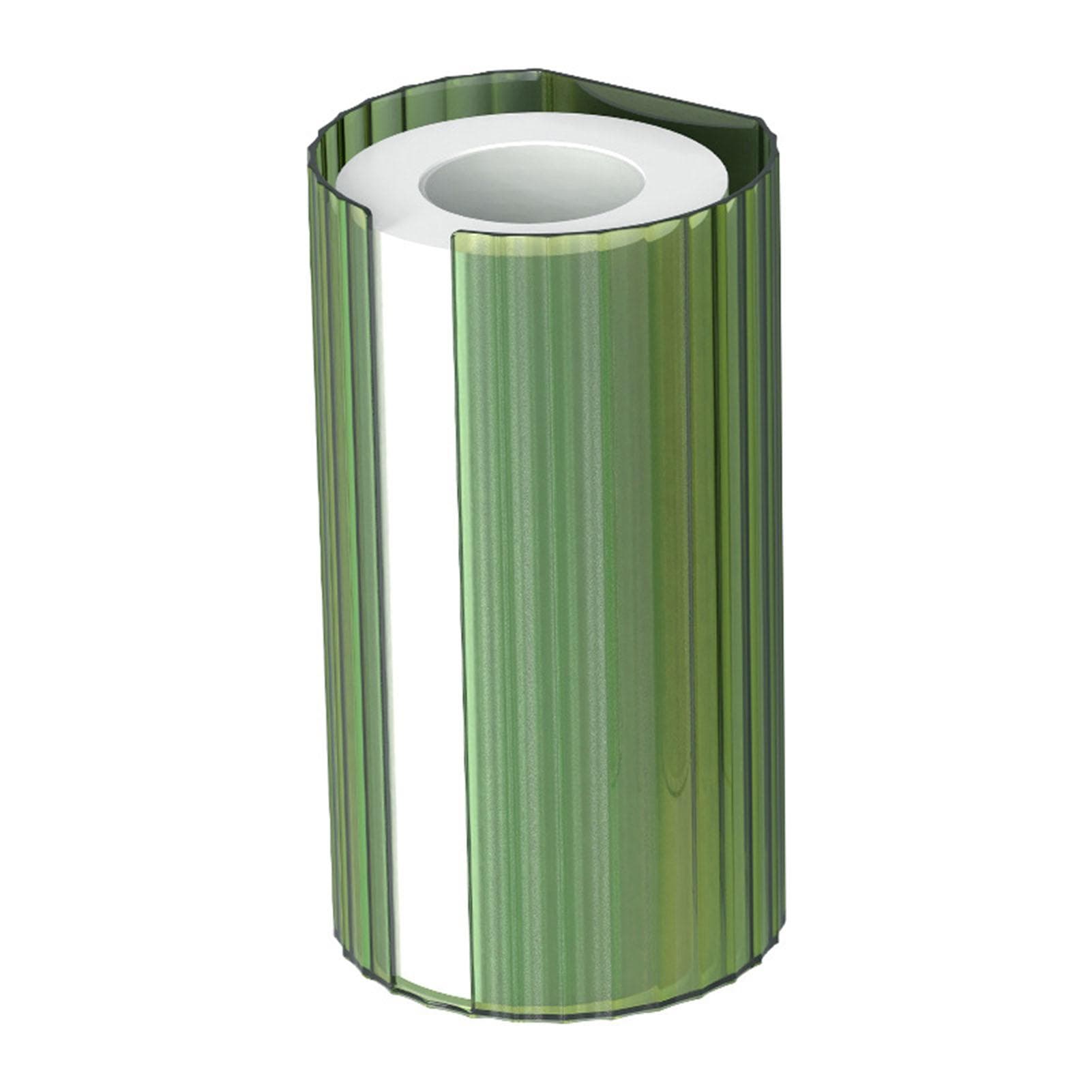 Wall Paper Towel Dispenser Clear Waterproof Hand Towel Holder Box for Kitchen Toilet Bathroom light green