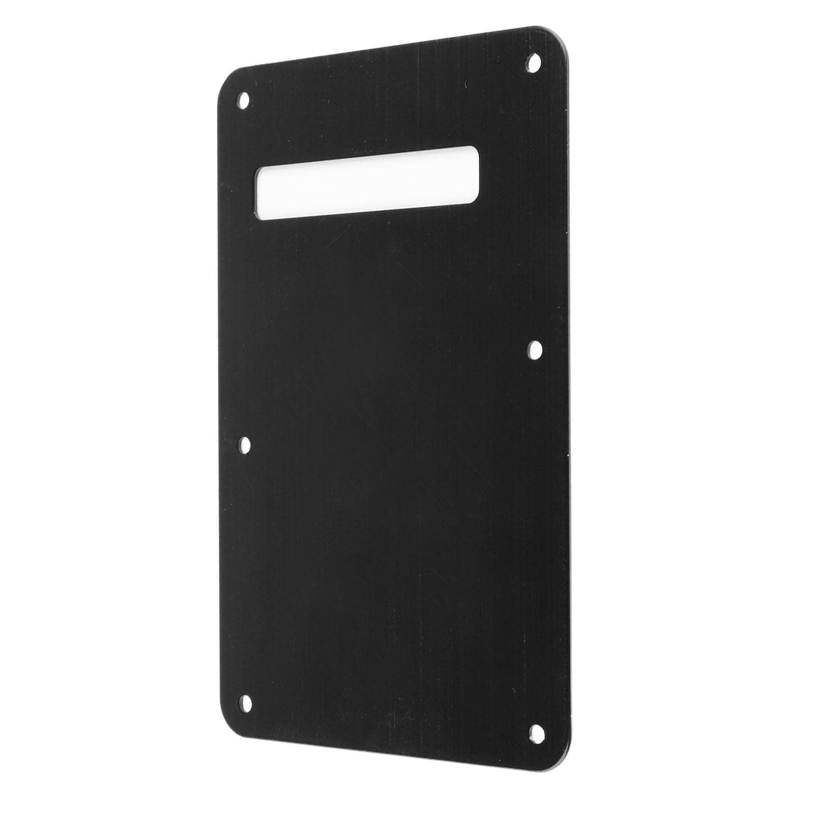 Electric Guitar Rear Backplate Spring Cover Aluminum Alloy Smooth Appearance Guitar Back Plate black
