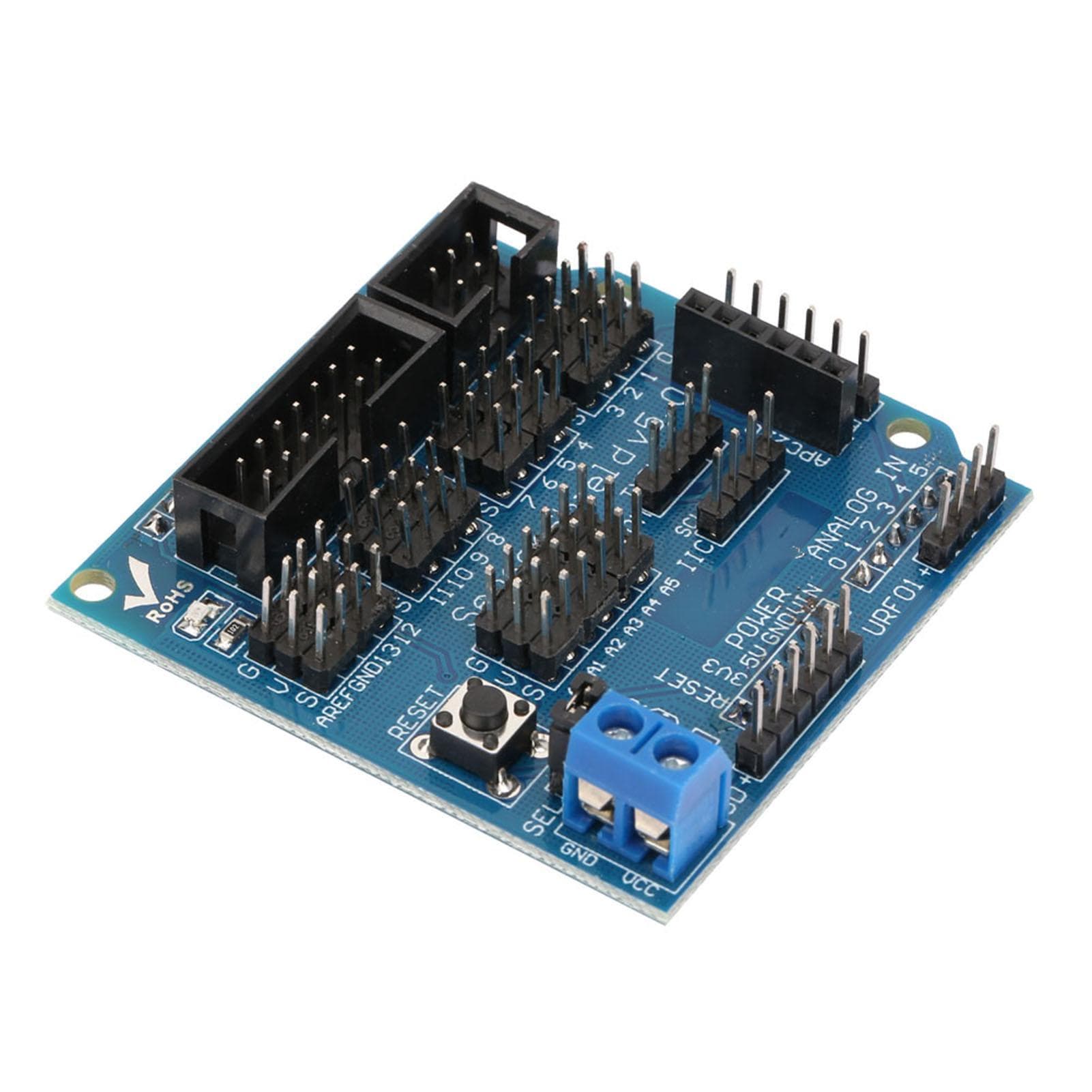 Sensor Shield V5.0 Expansion Board Module Supports Ultrasonic Sensor Port, 12864 SP Port