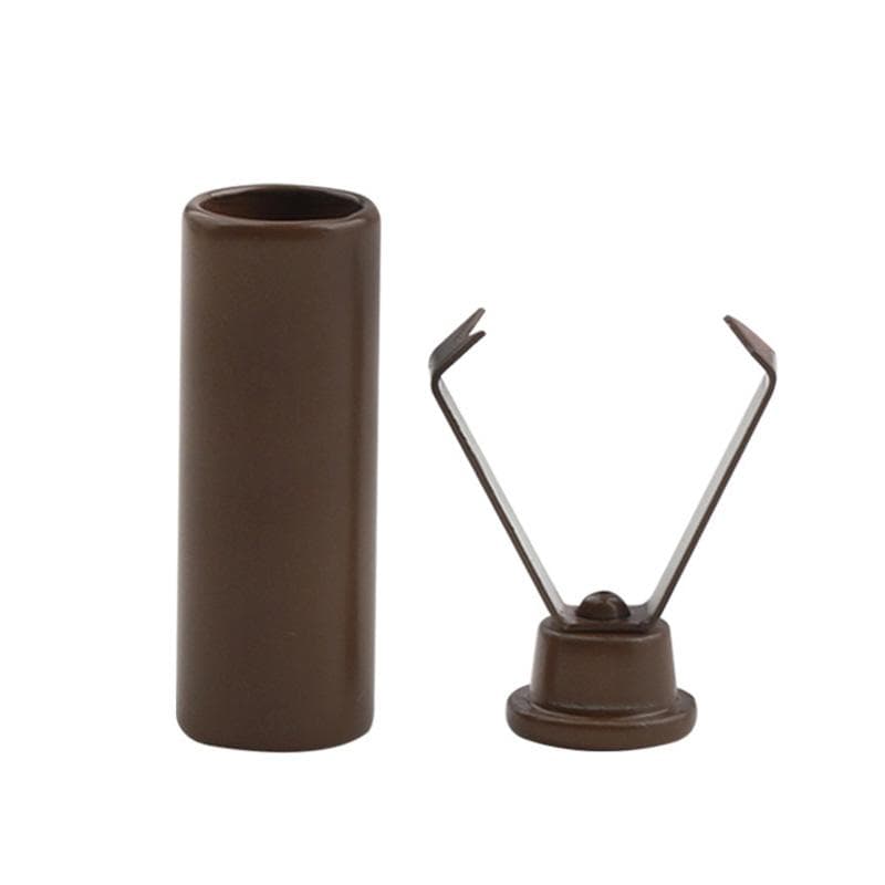 2Pcs Clothes Bags Cord Locks With Lid Lock For Drawstrings Metal Ends Caps Stopper DIY Accessories