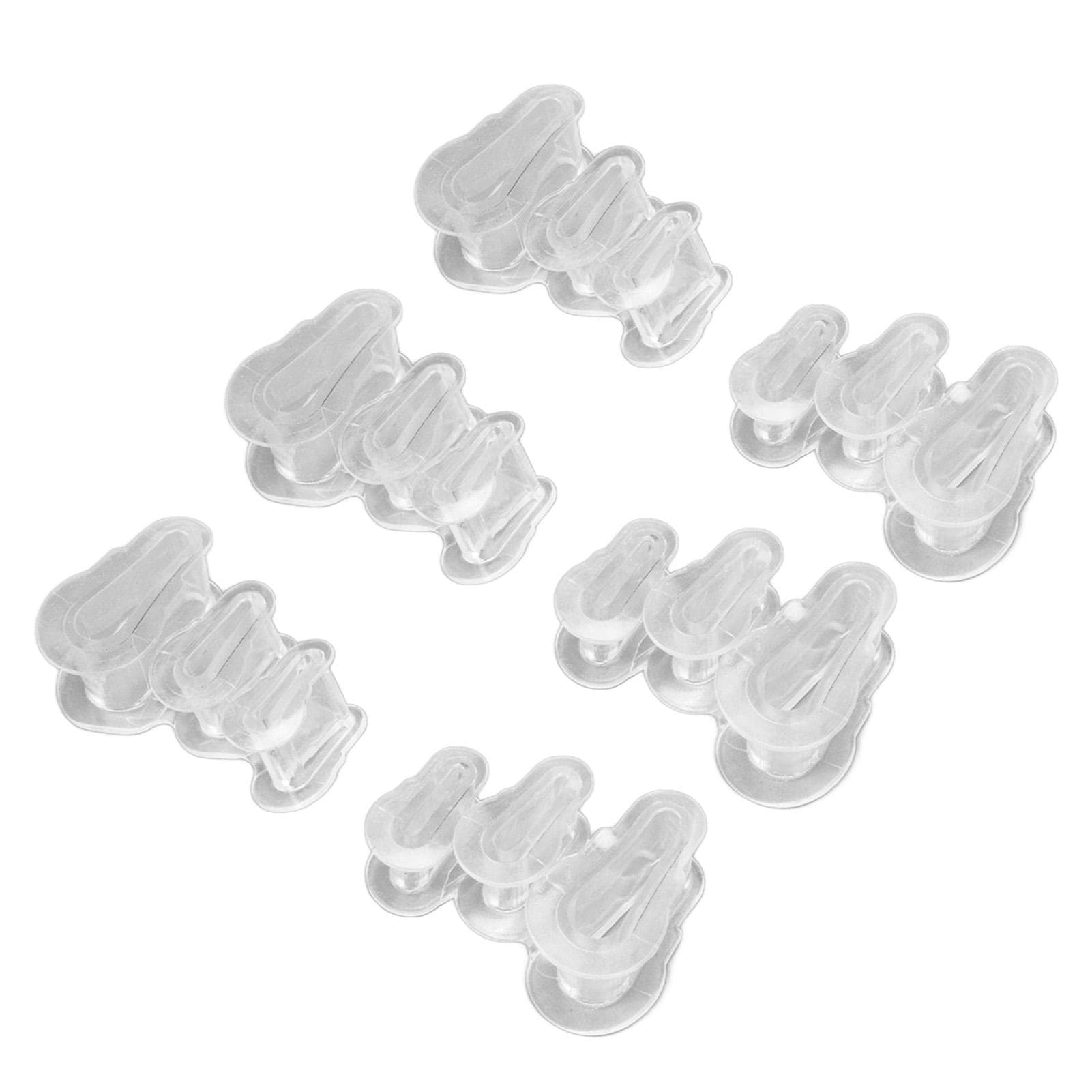 3 Pairs Hammertoe Corrector Medical Grade Silicone Soft Hammer Toe Crest Pad with 2 Separator Loops