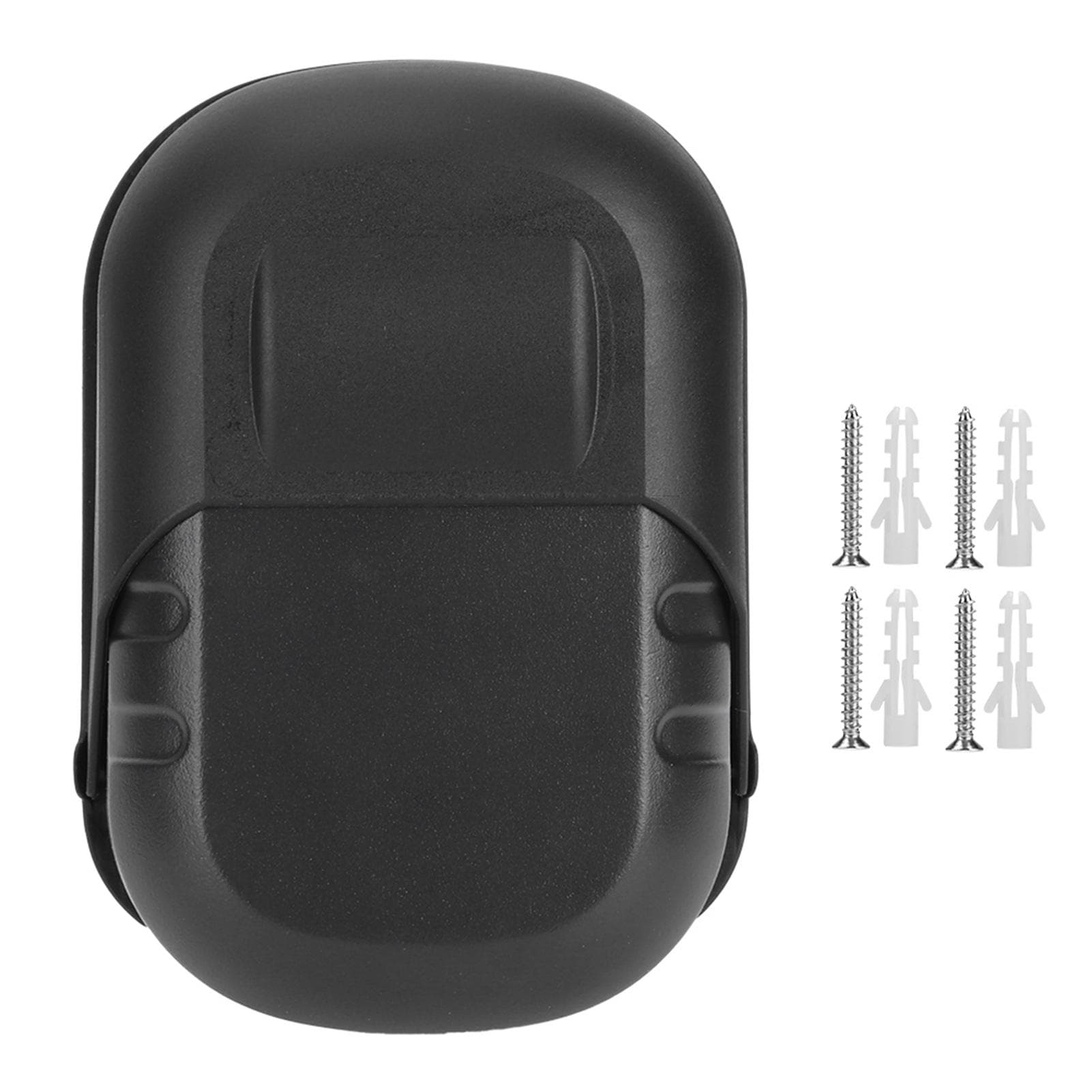 Professional Aluminum Alloy Key Lock Box Wall Mounted Outdoor Key Security Storage Case(Noir