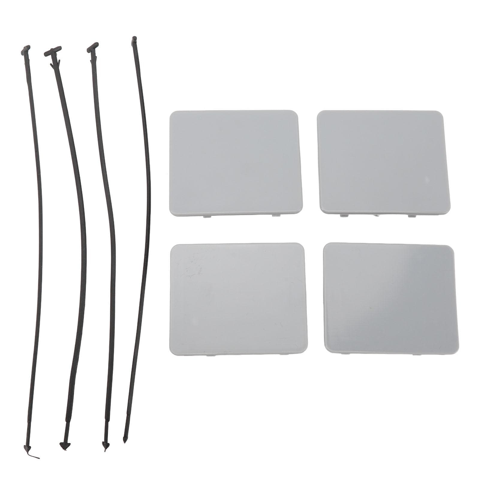 4PCS Side Skirt Rocker Panel Plug Cap Set 2106987030 Front Left Or Right Rocker Panel Trim Plug