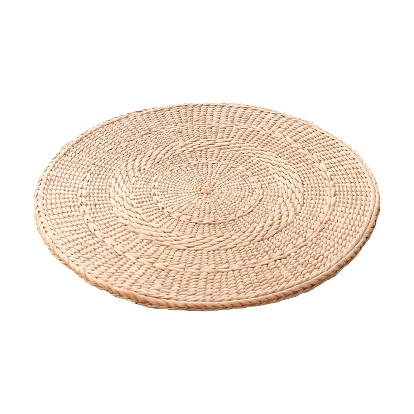 Straw Futon Round Mat Straw Tatami Bay Window Mat Worship Mat Yoga Mat