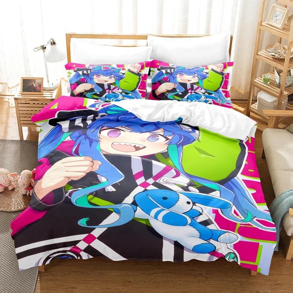 Fashion 3D The Uma Musume Pretty Derby Bedding Sets Duvet Cover Set With Pillowcase Twin Full Queen King Bedclothes Bed Linen 70x133cm 2pcs