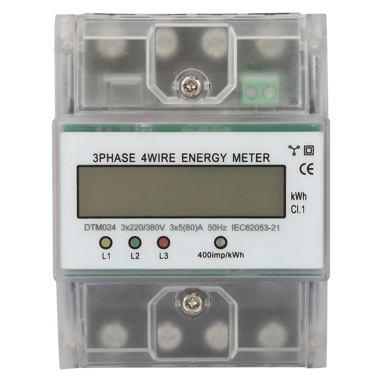220380V 580A Energy Consumption Digital Electric Power Meter 3 Phase 4P KWh Meter with LCD