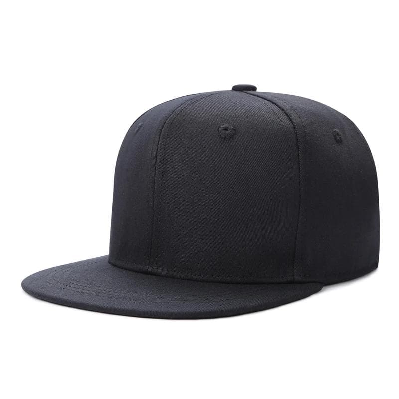 Large 64cm Back Closed Skateboard Cap Women Fitted Baseball Cap XXL Male Big Size Snapback Caps Plain Football Hat 60cm 62cm 60cm black
