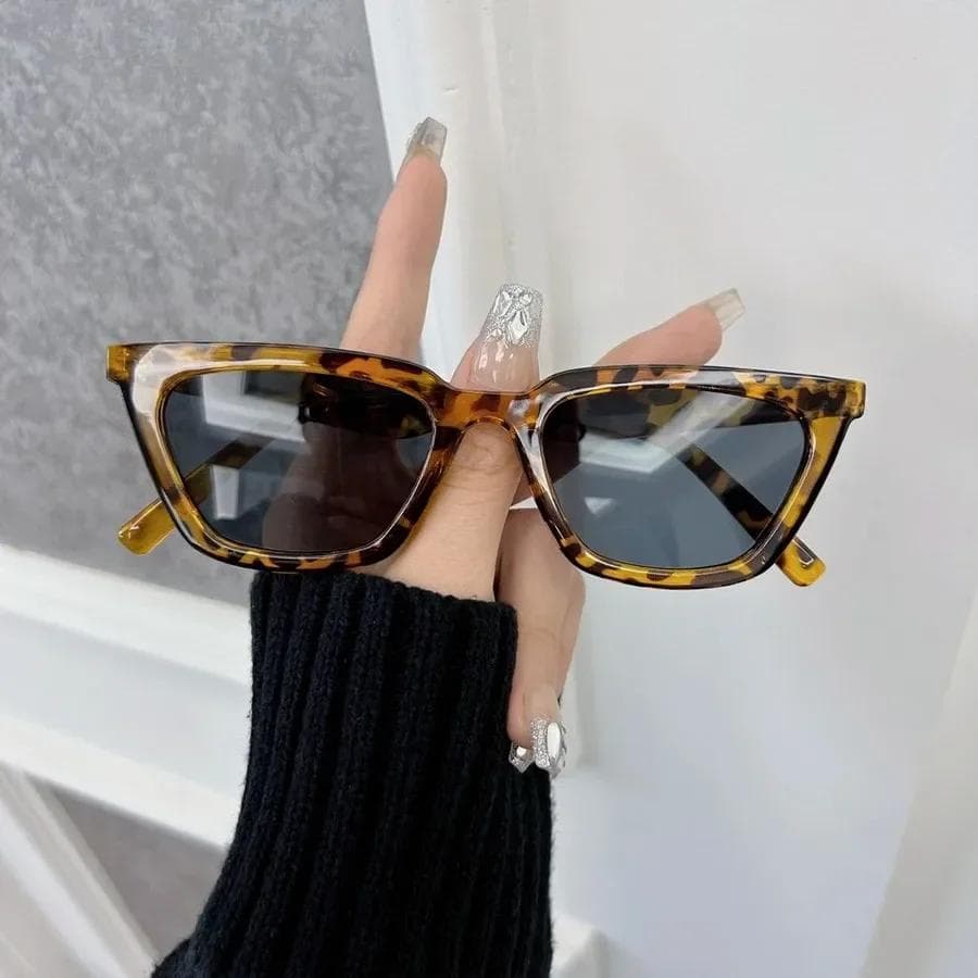 Fashion Square Sunglasses Women Men Designer Brand UV Protection Cool Colorful Sun Glasses for Outdoor Travel Other