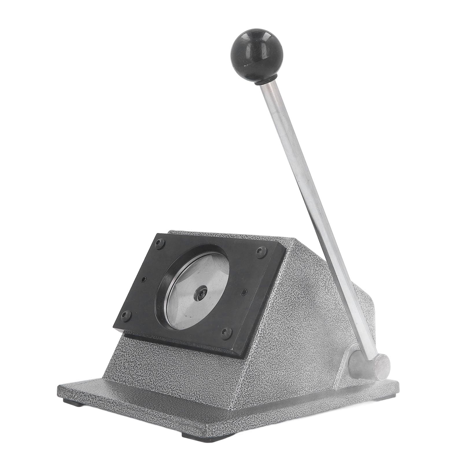 Round Badge Maker Circle Die Cutter Stainless Steel Graphic Punch Cutter for Paper Leather PVC