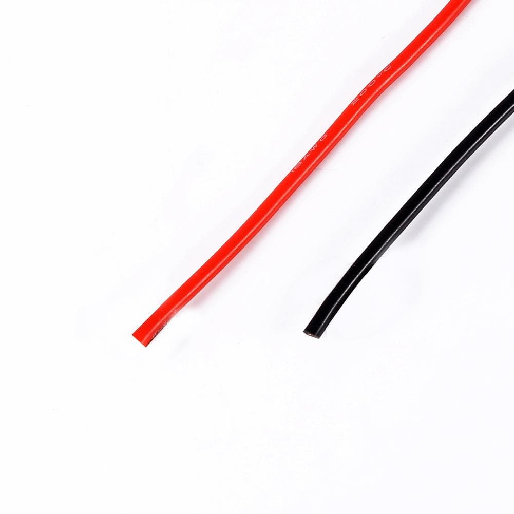 New 18AWG 5m Gauge Flexible Stranded Copper Cables Silicone Electronic Wires