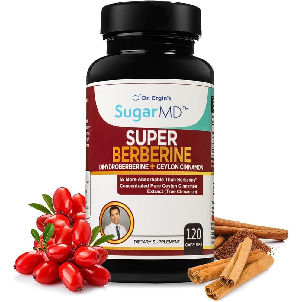 Berberine capsules contain 250mg of dihydroberberine which is well absorbed to maintain blood glucose balance and metabolism 120 capsules