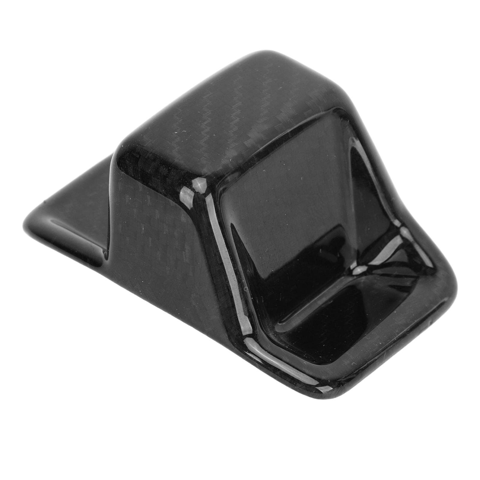 Gear Shift Knob Cover Carbon Fiber Gear Shifter Head Decoration Cover for A3 S3 RS3 8Y 2021+ Red black