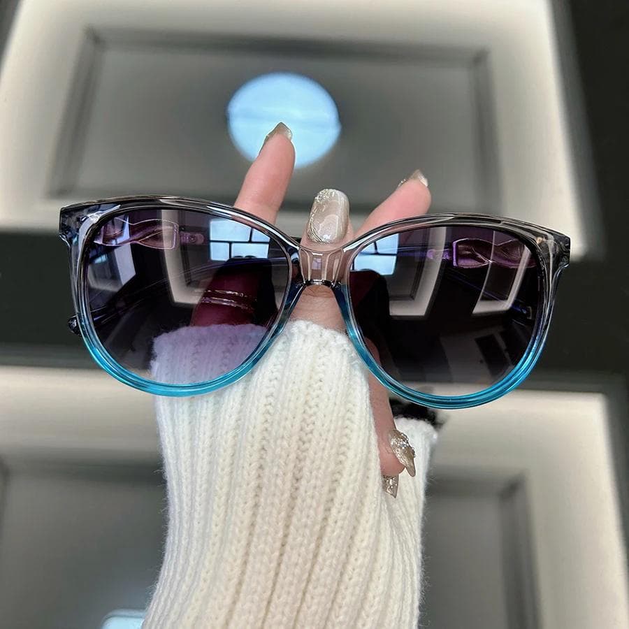Vintage Cat Eye Sunglasses Women Men Designer Mirror Sun Glasses Fashion Travel Punk Outdoors Shades Other