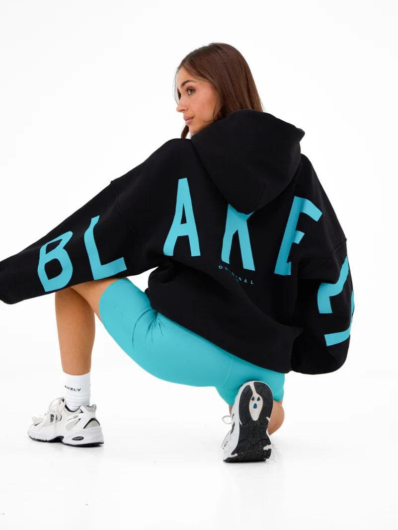 2025 Unisex TK Hooded Sweatshirt with Large Letter Print - Fashionable Autumn Style for Men and Women XL
