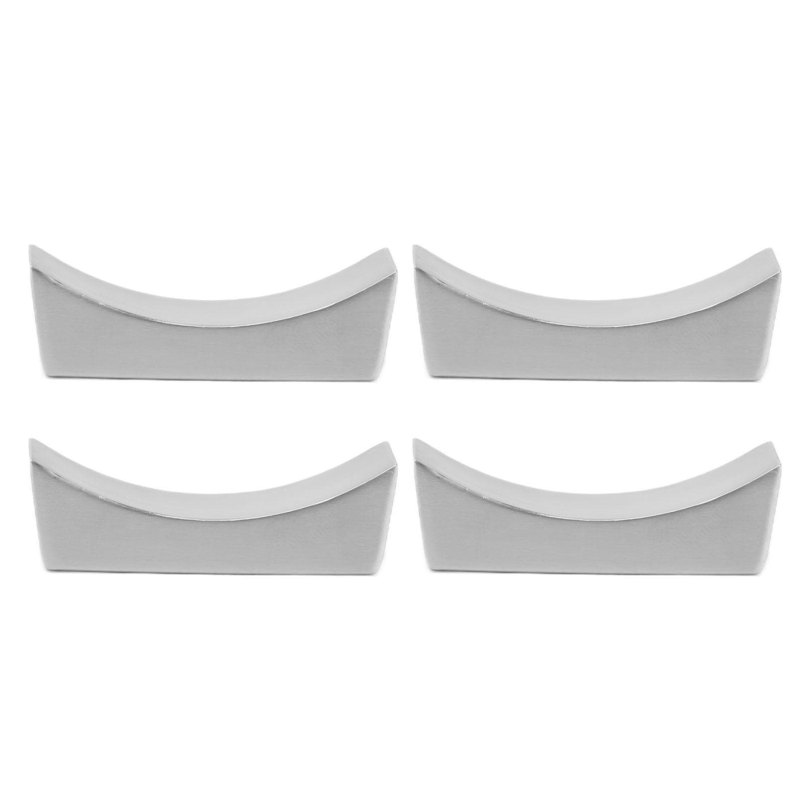 4Pcs Stainless Steel Chopstick Rest Boat Shape Chopstick Spoon Knife Fork Cutlery Holder