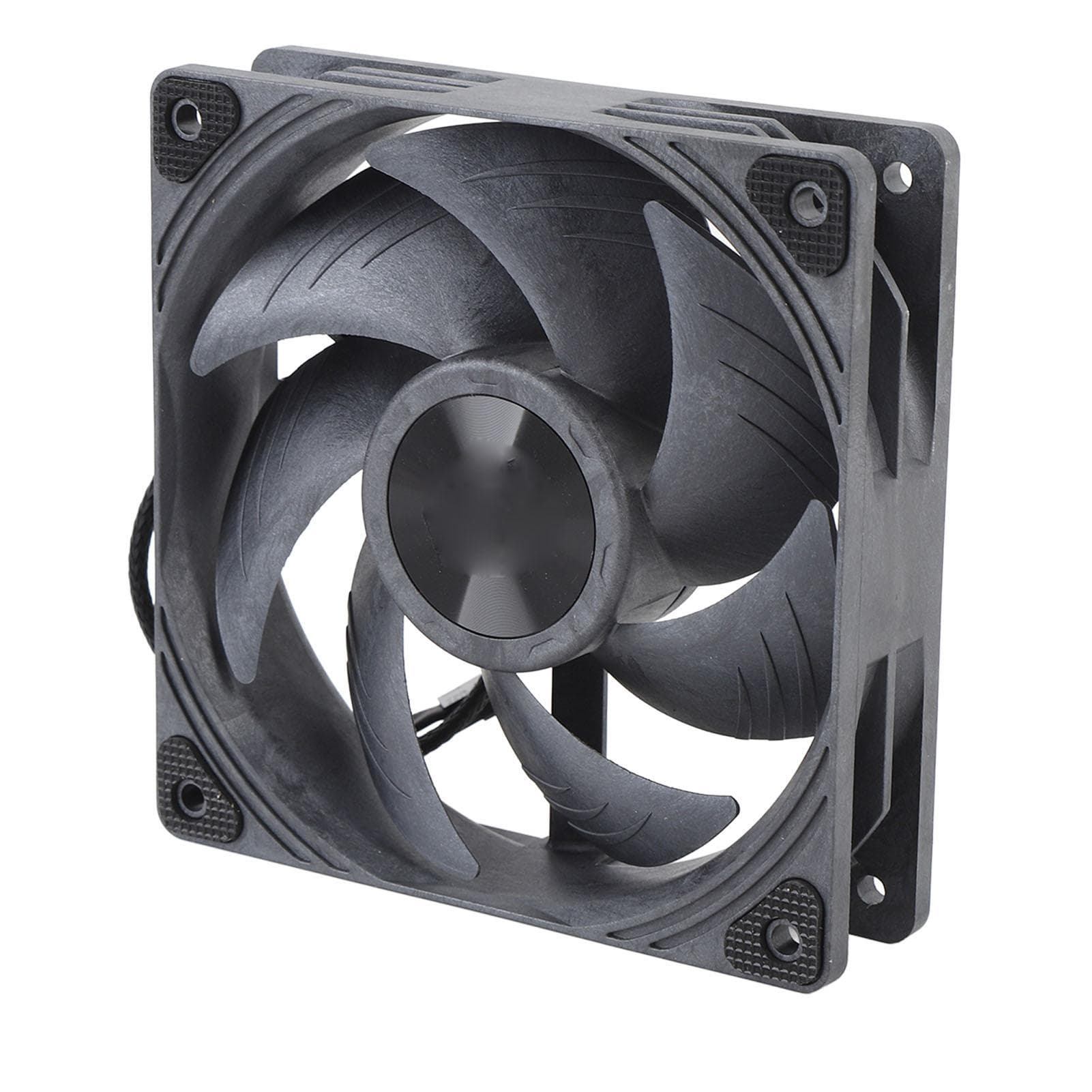 120mm Cooling Fan 3000RPM Double Ball Bearings Remote Control 3 Gears Adjustment Chassis Fan for PC