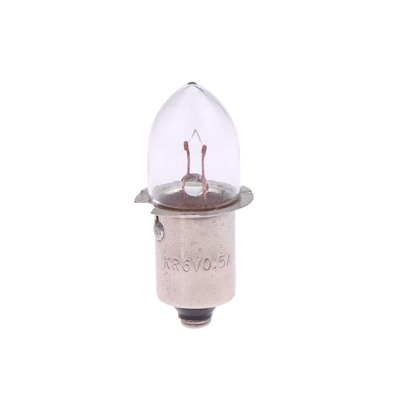 P13.5S Base Bulbs Old Style Flashlight 2.4V 3.6V 4.8V 6V 7.2V 0.4A 0.5A 0.75A Replacement Bulbs Torches Work Lamp 6V 0.5A