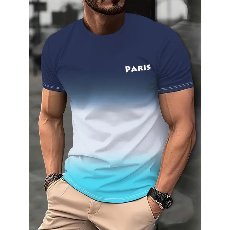 XL-7XL Oversized Men Tee Tops O Neck Short Sleeve 3D Flash Printed Tee Casual Man Summer Plus Size T-Shirts 4XL