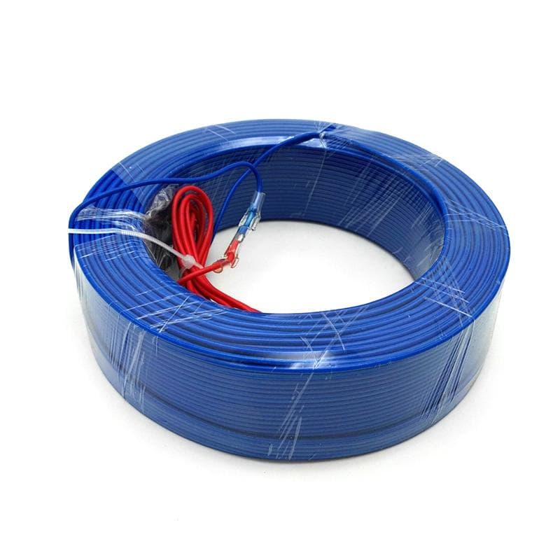 30/50/100/120m Soil Heating Cable Greenhouse Heating Wire Warm Floor for Plants 120m blue