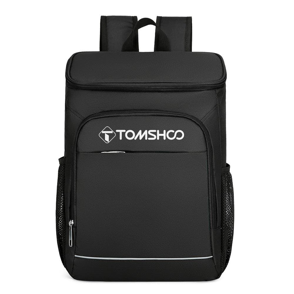 TOMSHOO 24L Backpack Coolers Insulated Leak Proof Waterproof Lightweight Soft Lunch Backpack Cooler black