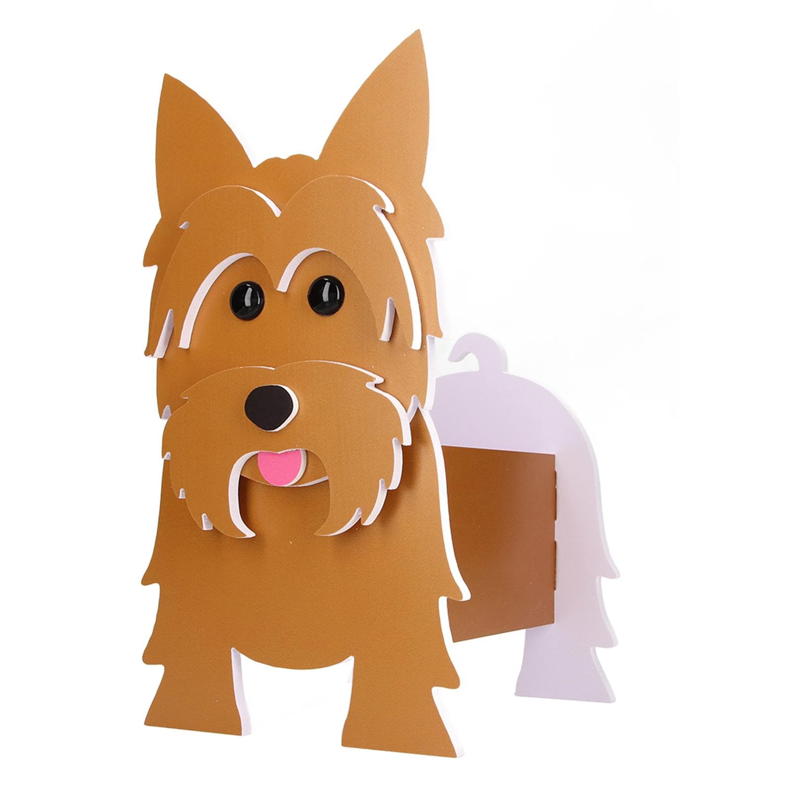Dog Plant Container Cute PVC in Bulk Dog Planter Flower Pot for Indoor Garden Decoration
