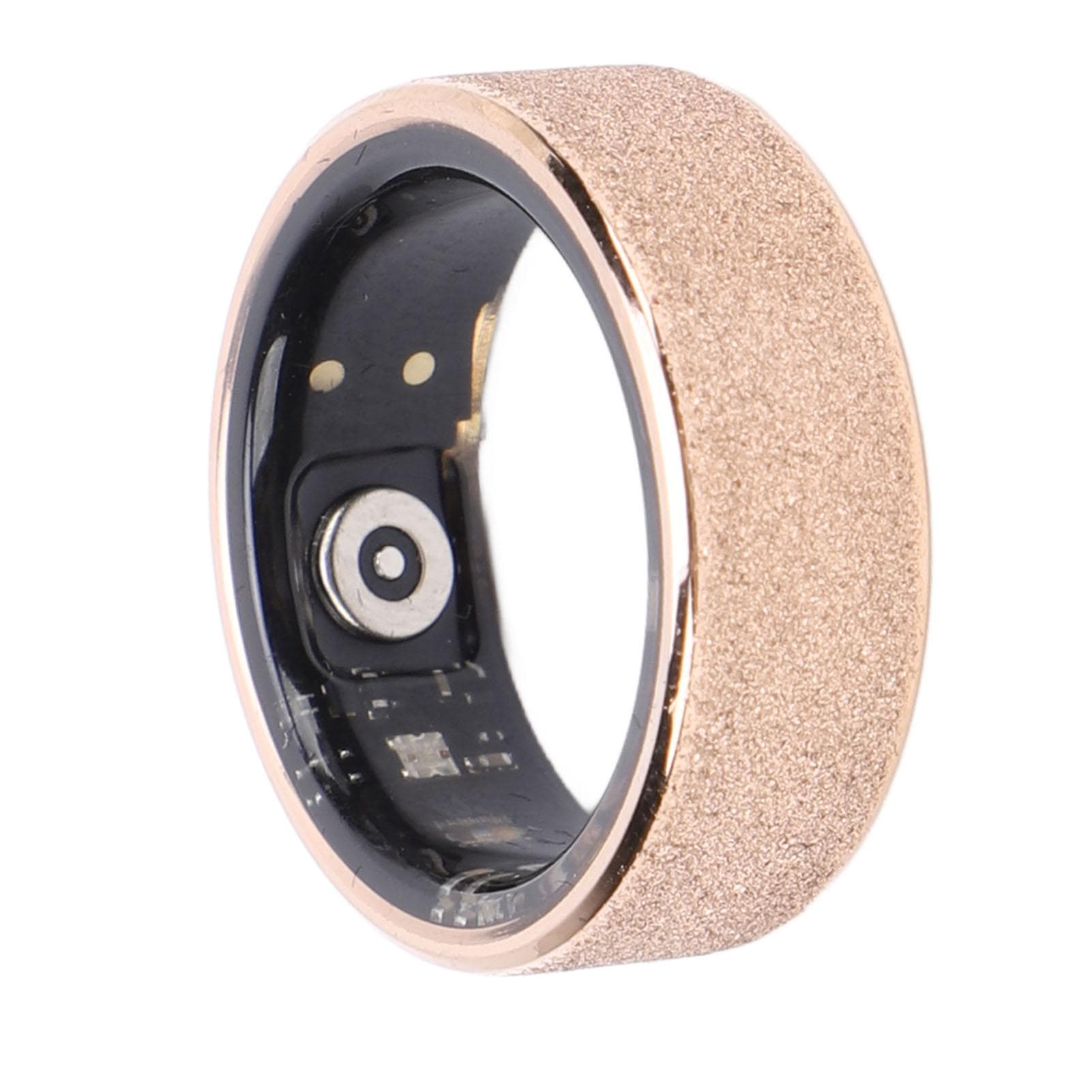 Smart Ring Resin IP68 Water Resistant Smart Ring Magnetic Fast Charging Sports Monitoring Ring for ID 18.2mm / 0.72in