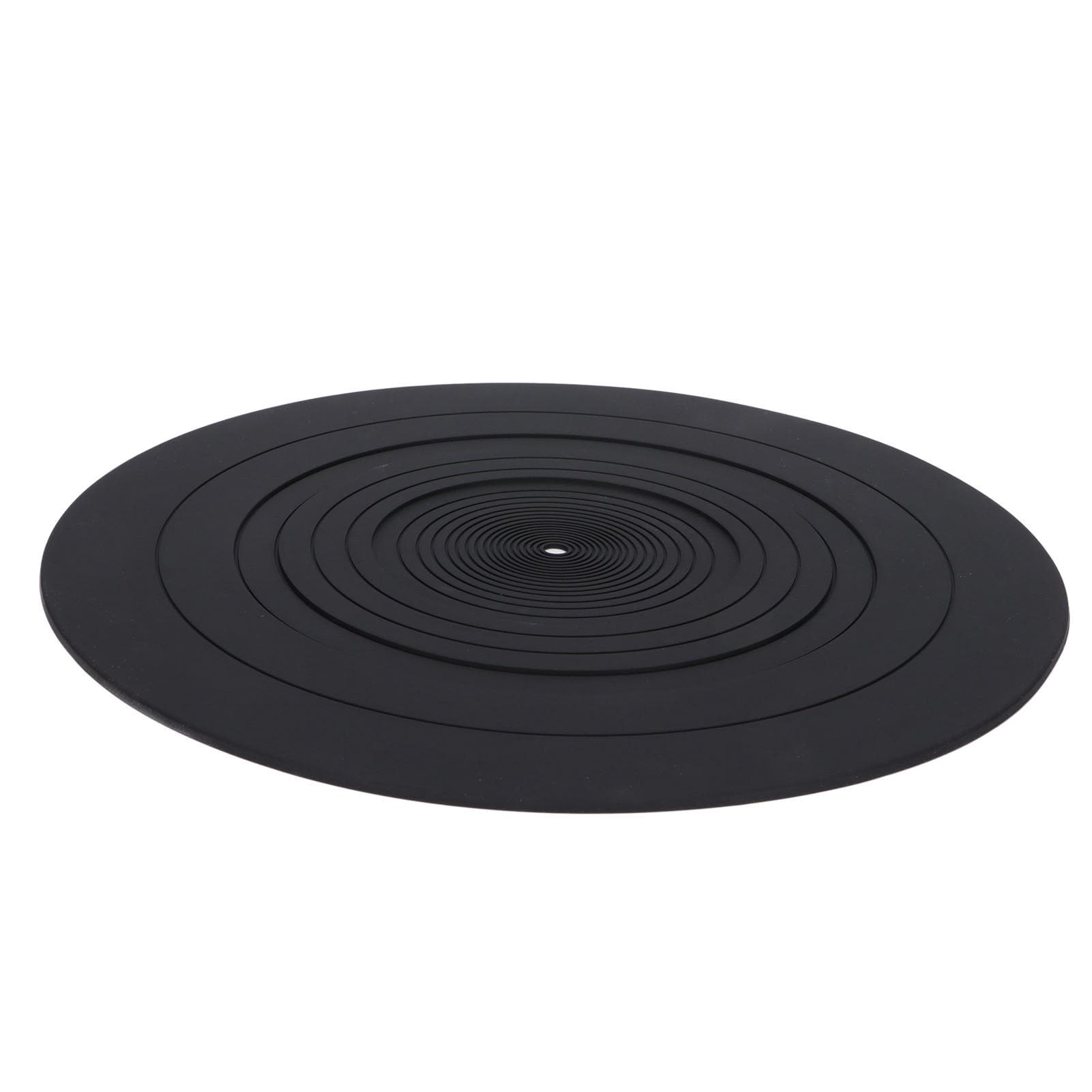12 Inch Vinyl Record Turntable Pad Anti Static Reduce Vibration Rubber Turntable Mat for All Vinyl