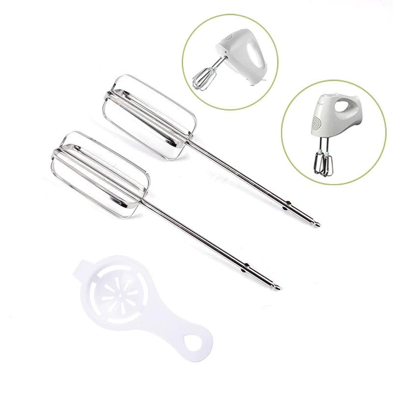 Egg Beater Whisk For Kenwood Hm520/Tefal Handheld Electric Mixer Replacement silver