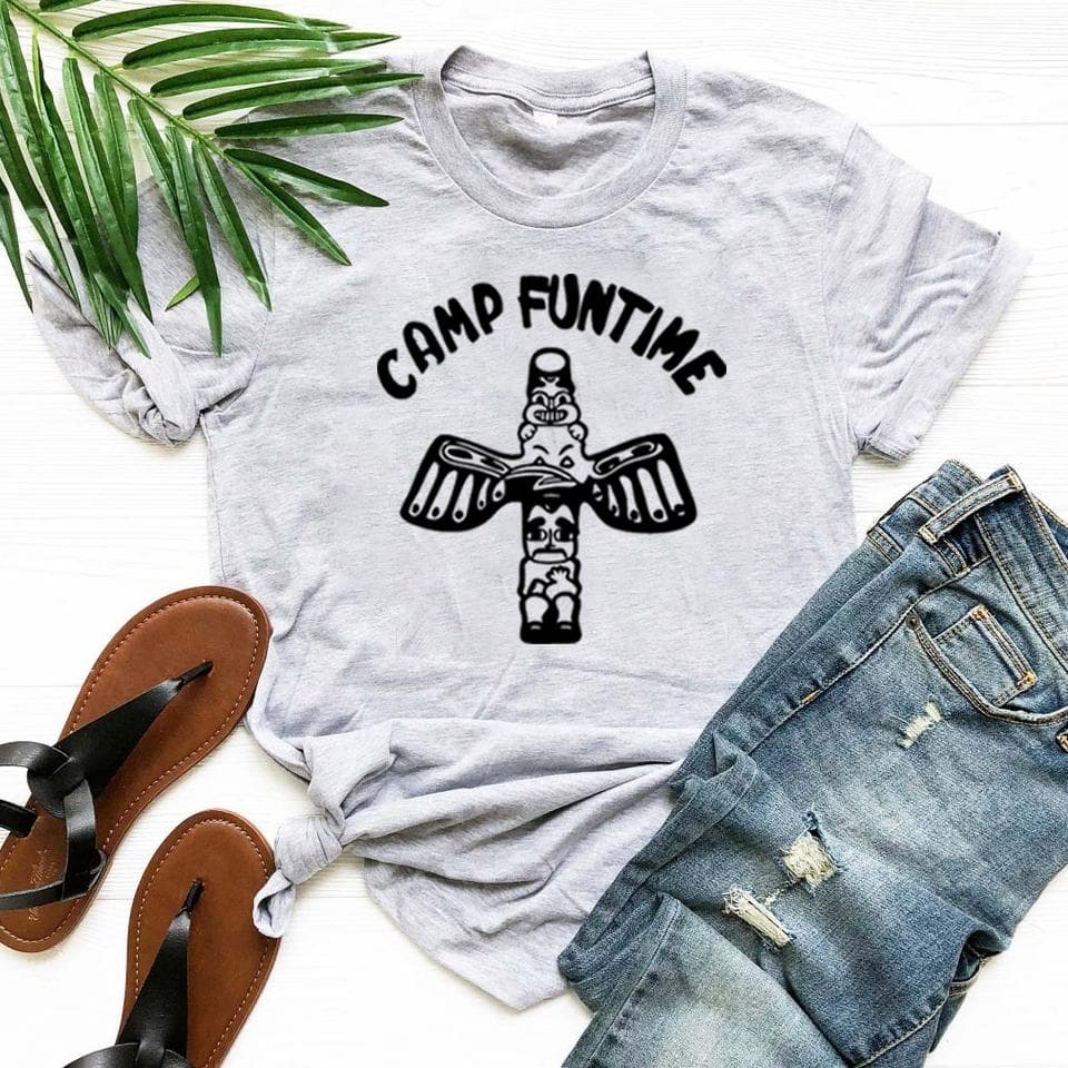 Camp Funtime T Shirt Debbie Harry Shirt Deborah T-Shirt 70s Classic Rock Tshirt Vintage Punk Disco T-Shirts Graphic Tee XL gray