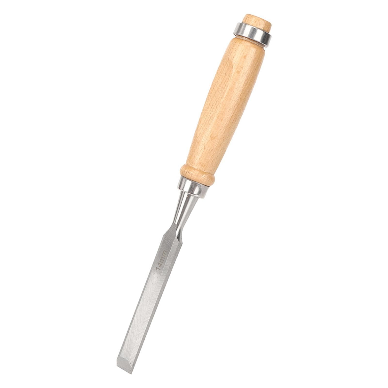 Carpenter Chisel Wooden Handle Steel File Professional Tools for Woodworking Cr V 14mm