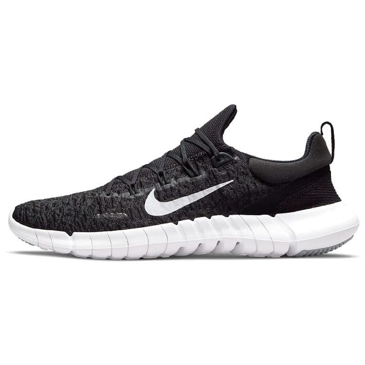 Nike Free Run 5.0 Black White Men Sneakers Dark-Smoke-Grey CZ1884-001 42.5