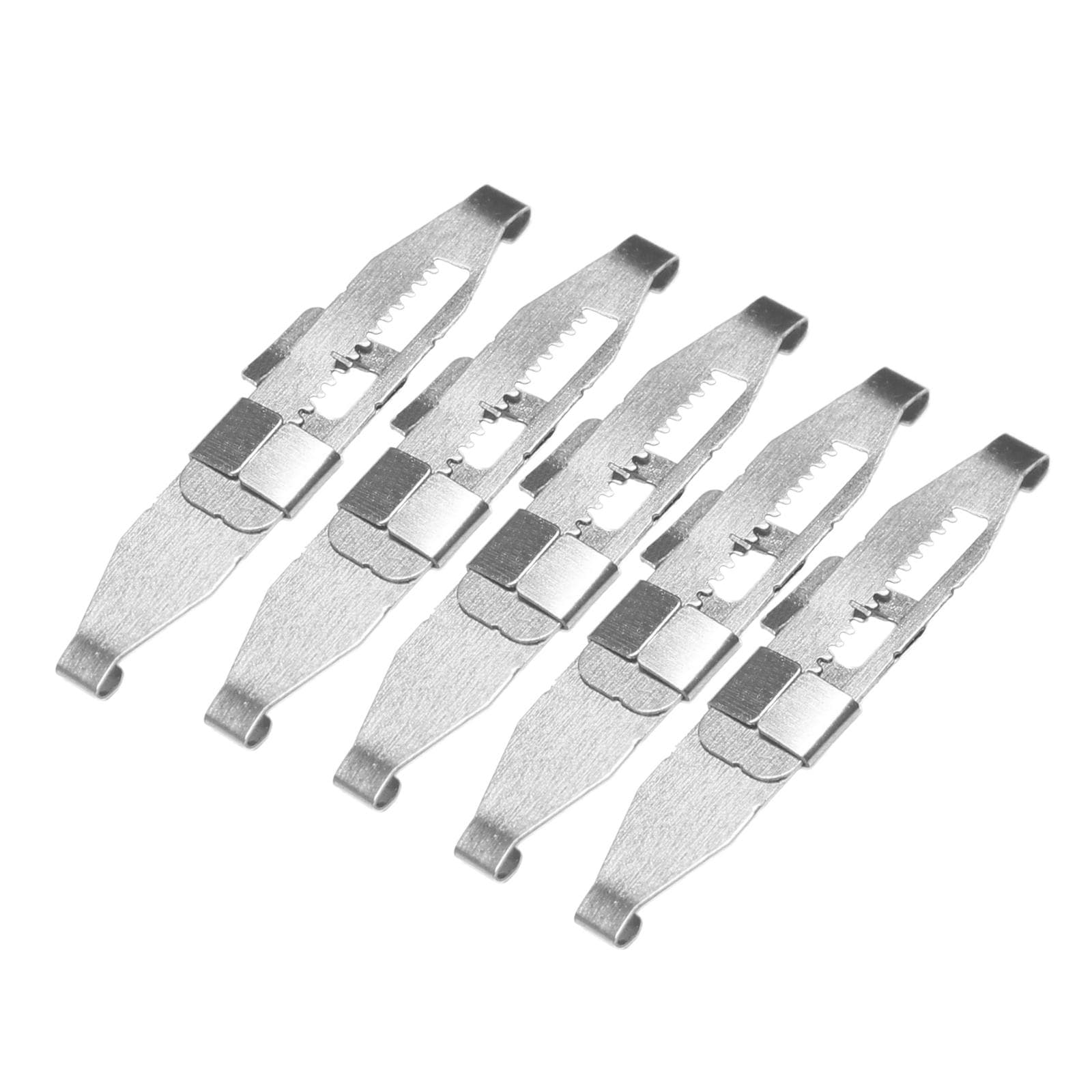 Ingrown Toenail Corrector Toenail Correction Treatment Tool Foot Nail Care Tool Orthotic Nail 5pcs silver