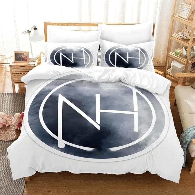 3D Print Niall Horan Bedding Set,Duvet Cover Comforter Bed Set Quilt Cover Pillowcase,King Queen Twin Size Boys Girls Adults 70x133cm 2pcs