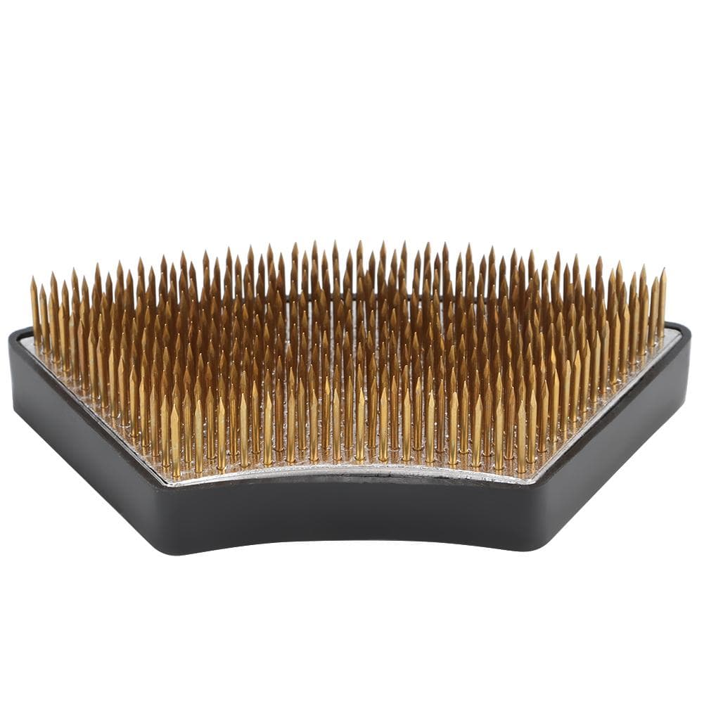Arc shaped Flower Kenzan Holder Flower Arrangement Needle Pin Arranging Tool Accessories(L )