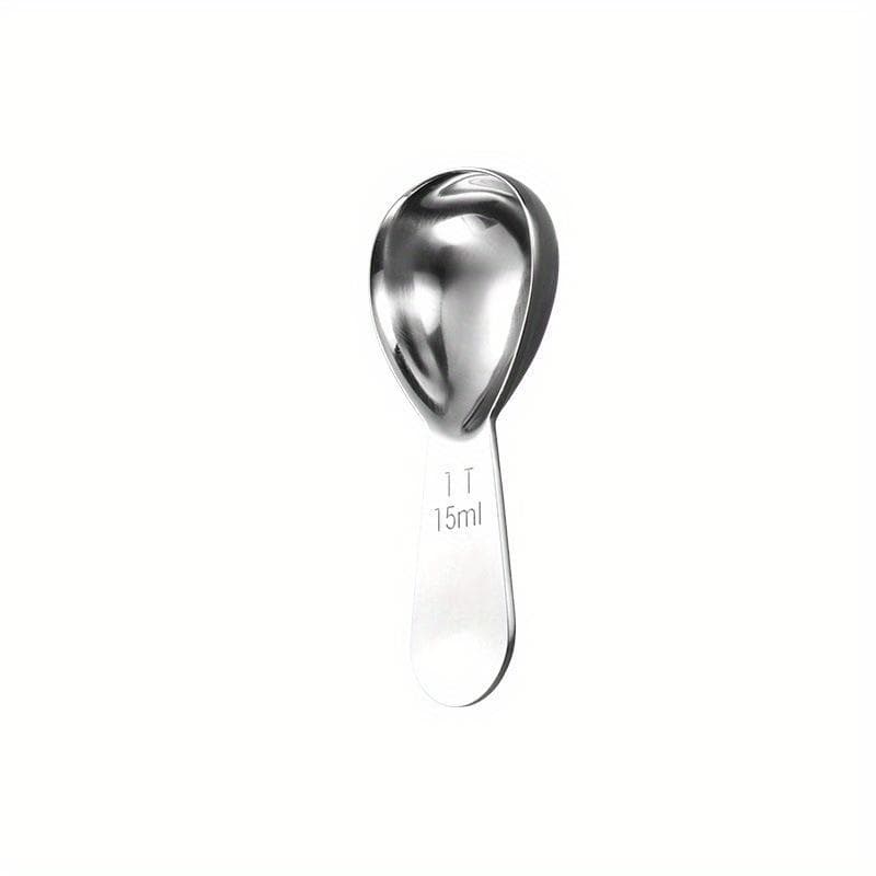 Stainless Steel Coffee Spoons Coffee Measuring Scoop with Graduated Measuring Spoon Beans Tea Sugar Barista tools