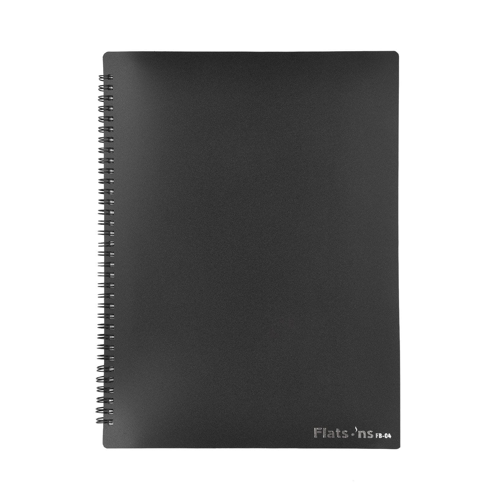 Flatsons FB-04 A4 Size Music Score Holder Paper Sheet Document File Organizer Music Paper Folder 40 black