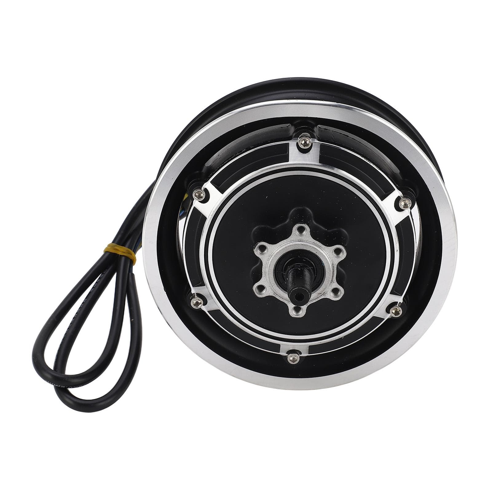 Electric Scooter Hub Motor 48V 100W Electric Bike Brushless Disc Brake Hub Motor for 10 Inch Outer